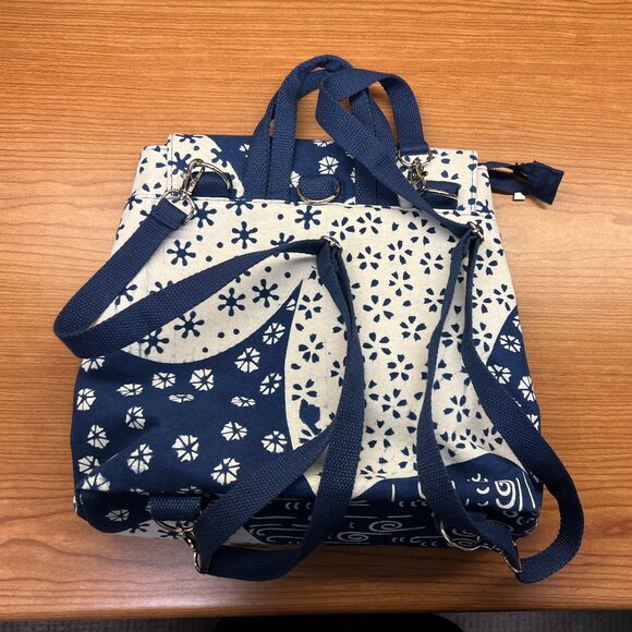 Artistic Tie-Dye Backpack Shoulder Crossbody Bag main image 8